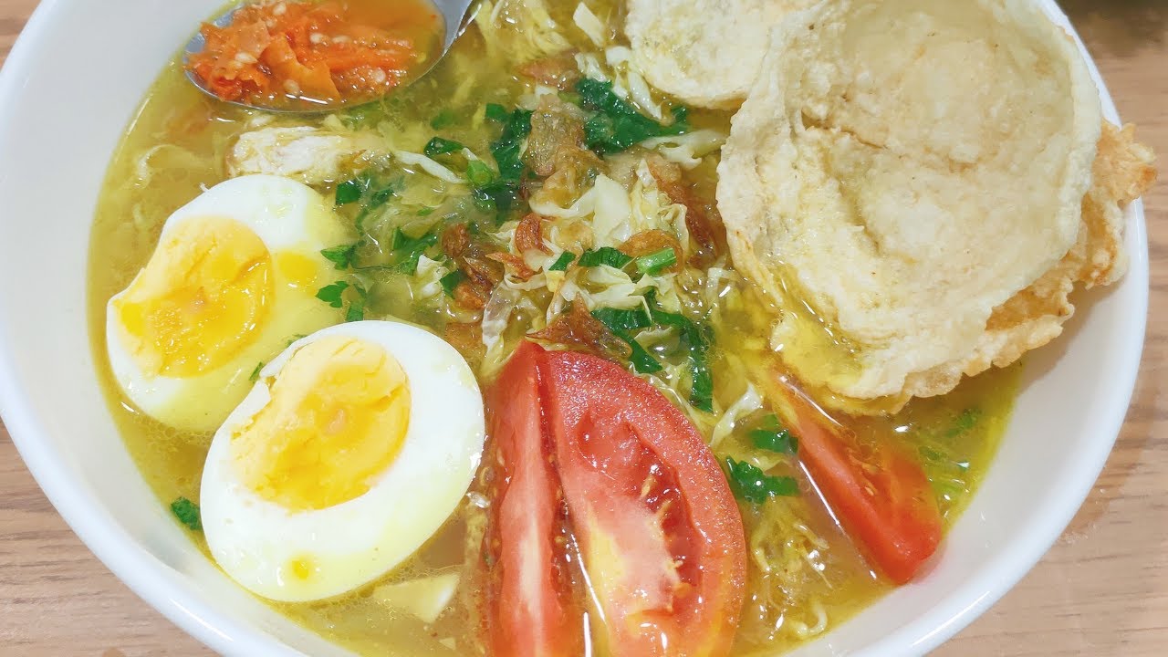 RESEP SOTO AYAM KUAH BENING | Rasanya GURIH Masak nya MUDAH