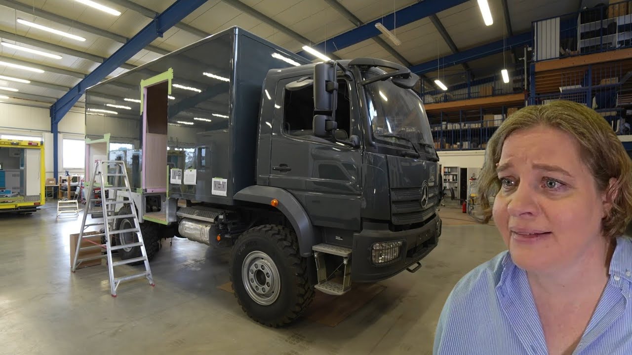 CAMPER MARIA (37) BAUT ROBUSTE und GÜNSTIGE 4x4 Wohnmobile Atego 4x4 2024 LEERKABINE Selbstausbau