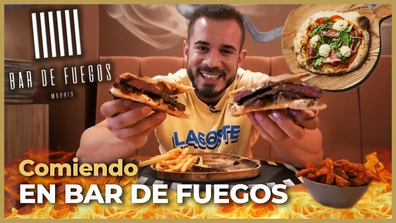 EL NUEVO BAR de COMIDA AL FUEGO y PARRILLA en Madrid - CARNES ASADAS y COMIDA A LA BRASA 🔥