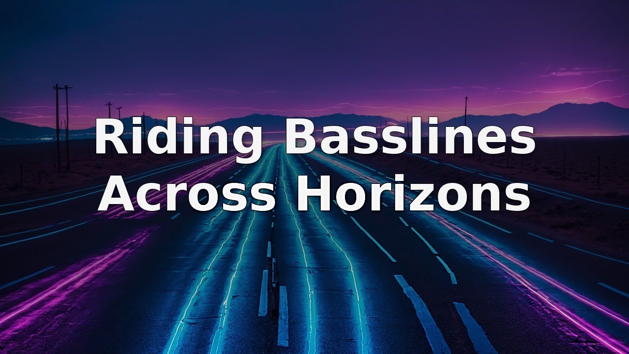 Riding Basslines Across Horizons | Cyberpunk Deep House Escape