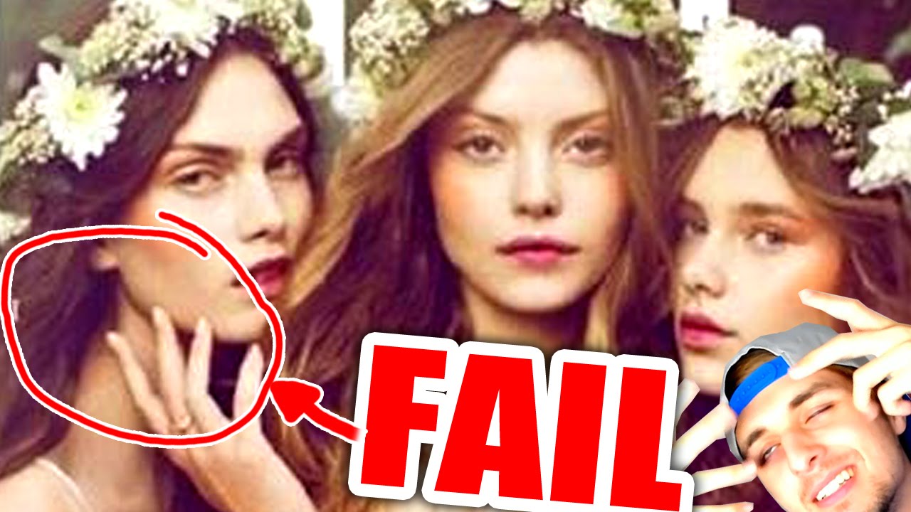 FAILS del PHOTOSHOP en las Revistas! #1