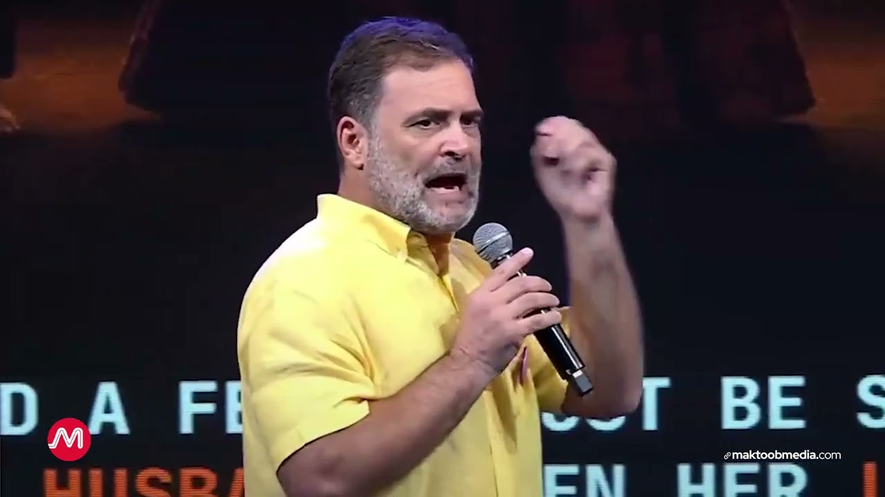 &ldquo;Manusmriti&rsquo;s words are a shame&rdquo;: Rahul Gandhi condemns text denying women&rsquo;s independence | Maktoob
