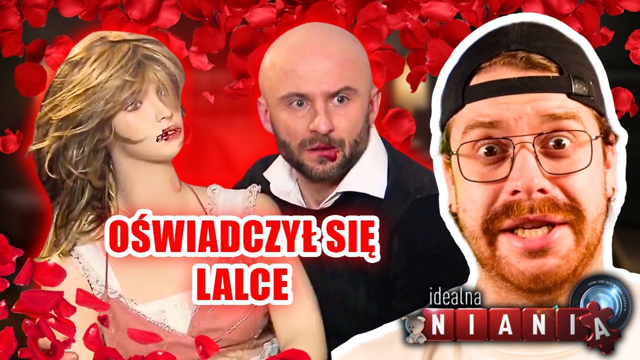IDEALNA NIANIA ale ON MA ROMANS Z LALKĄ 😰