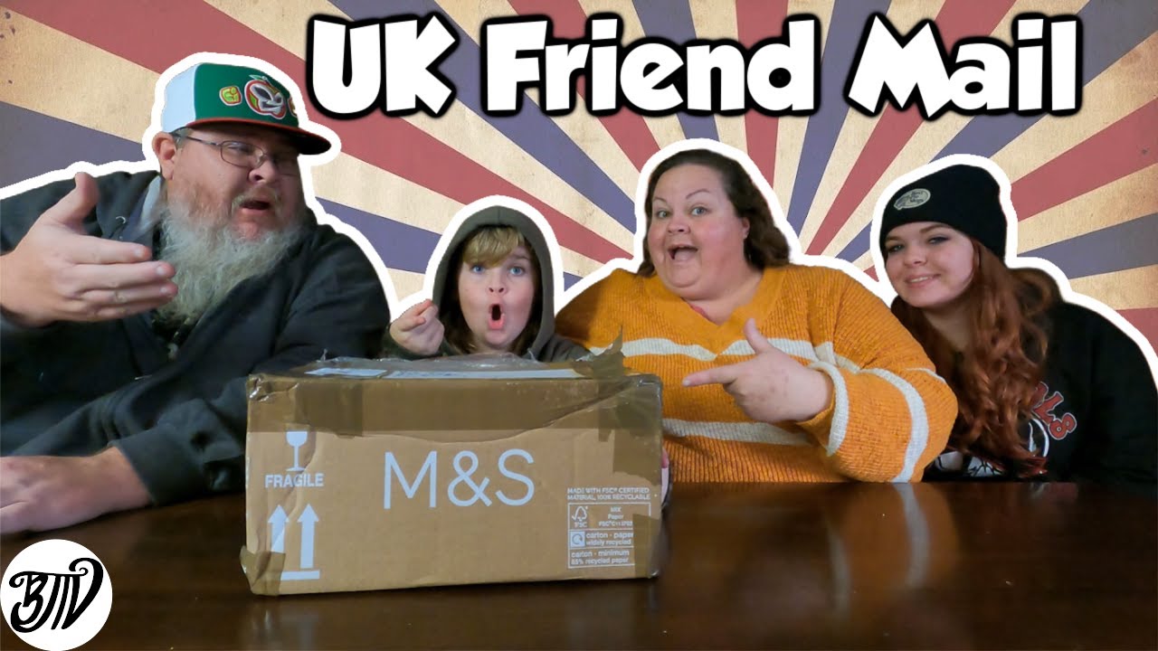 Opening a UK Surprise Box || Friend Mail Friday