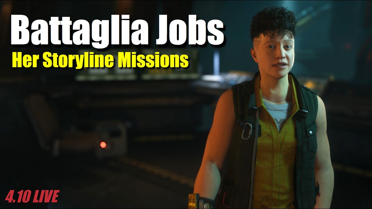 Battaglia's New Storyline Is FINALLY Here! 3 Missions & New Blueprints | Star Citizen 4.10 Gameplay