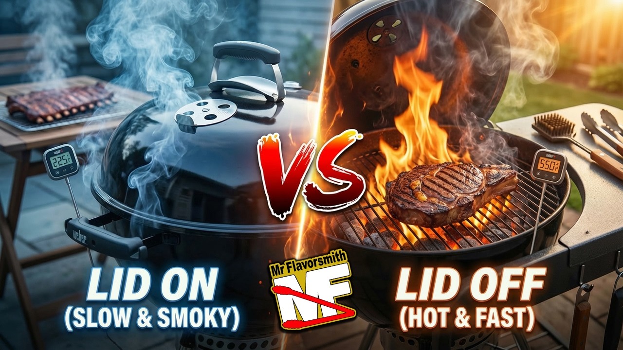 Lid ON or OFF? The BBQ Rule Most Beginners Get Wrong