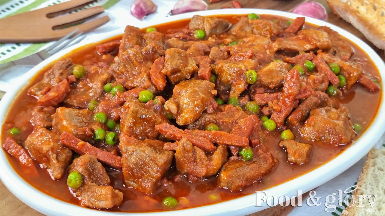 CARCAMUSAS de TOLEDO ¡La Tapa de Carne Guisada Más Deliciosa!