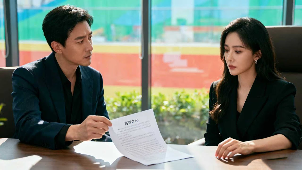 He gave his love to another woman; she signed the divorce papers and left, but he regretted it