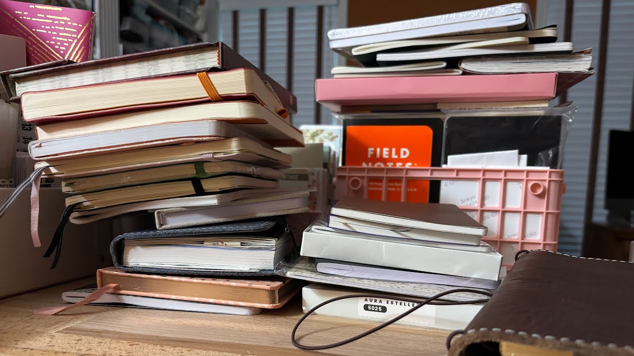  Need to make some decisions for 2026!  Sharing a lot of Notebooks in my stash!