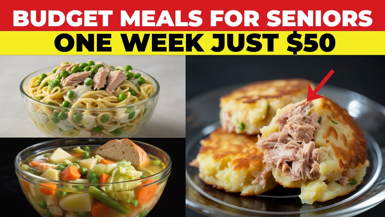 $50 Weekly Meal Plan for Seniors on a Fixed Income