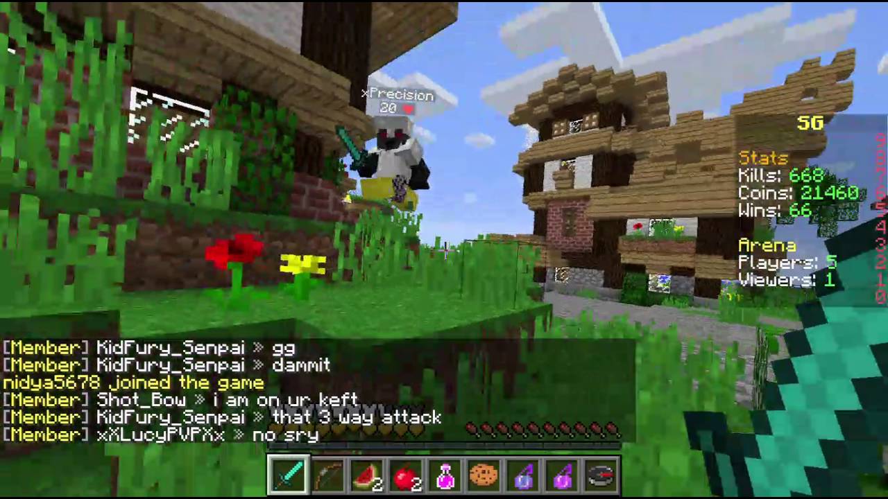 Minecraft Survival Games on ExtremeCraft