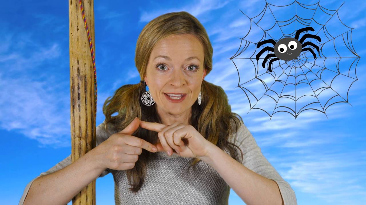 At home with Emily! The Itsy Bitsy Spider