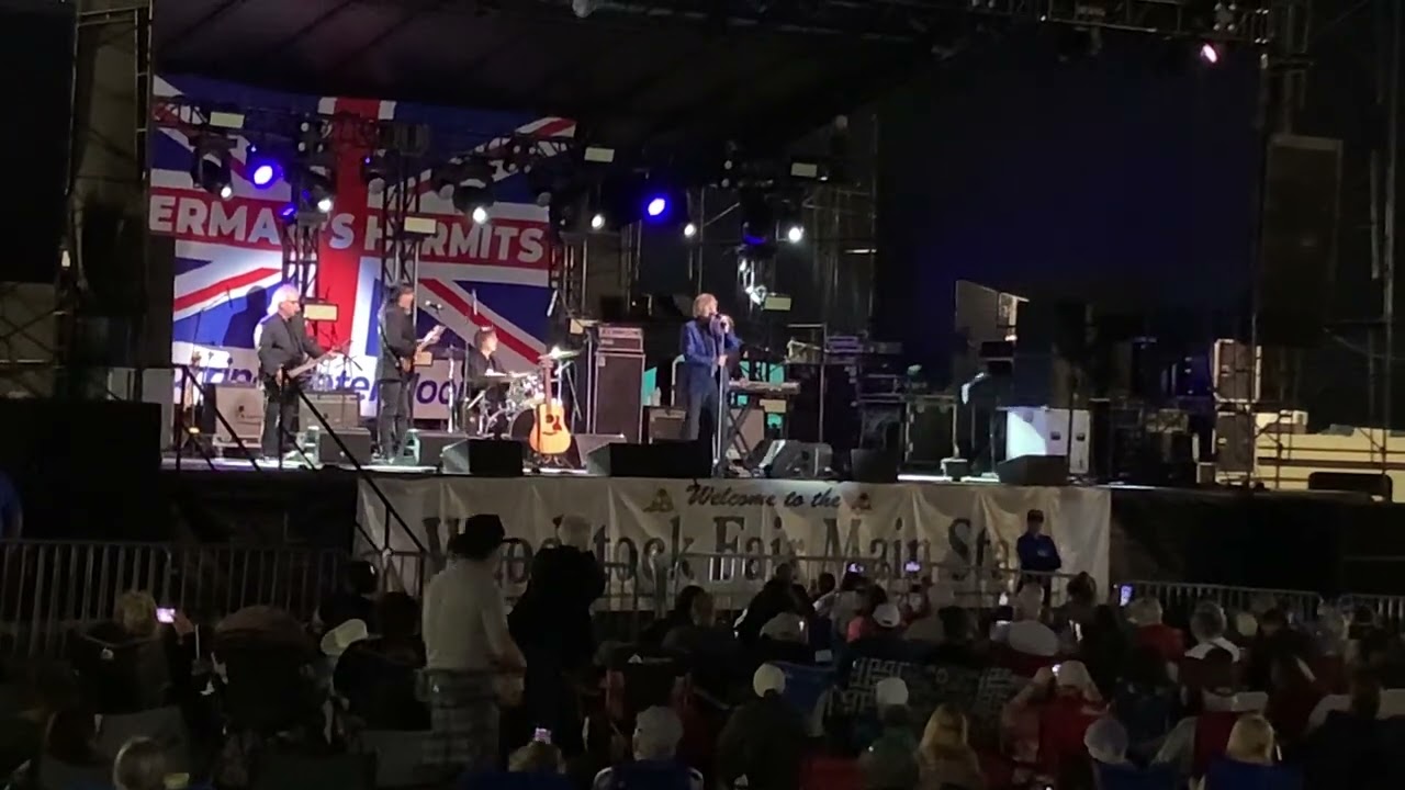 Herman’s Hermits starring Peter Noone at the Woodstock Fair, CT 9/02/2023