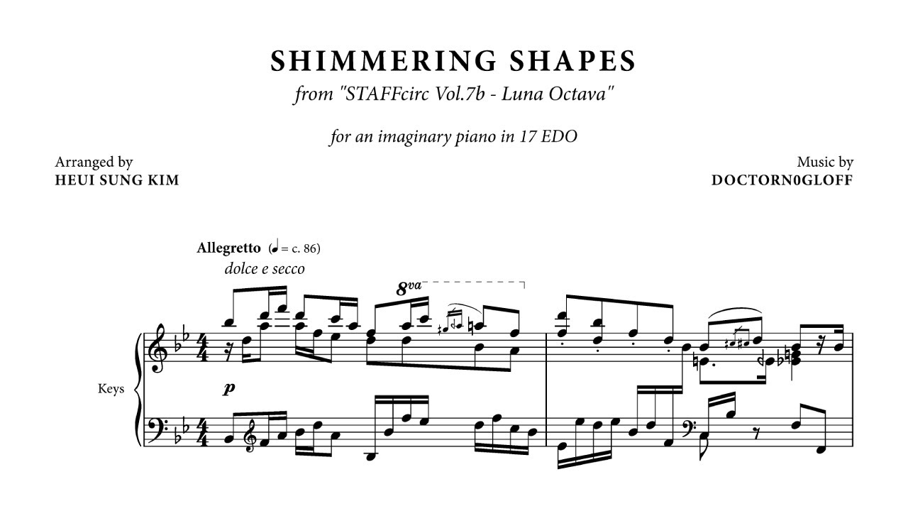 Cute microtonal piano piece