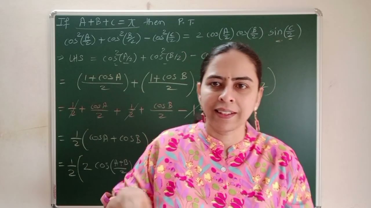 Examples sine rule, cosine rule. Cos2x, #trigonometry #physics #math 