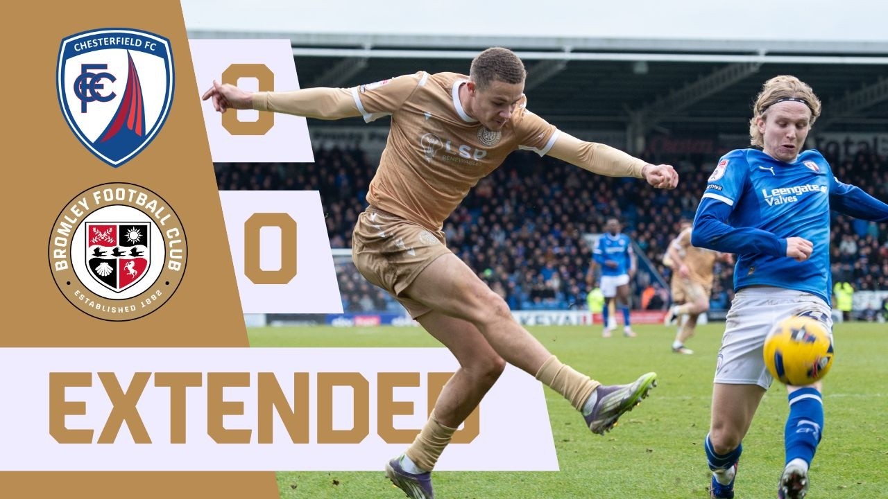 Extended Highlights: Chesterfield 0-0 Bromley