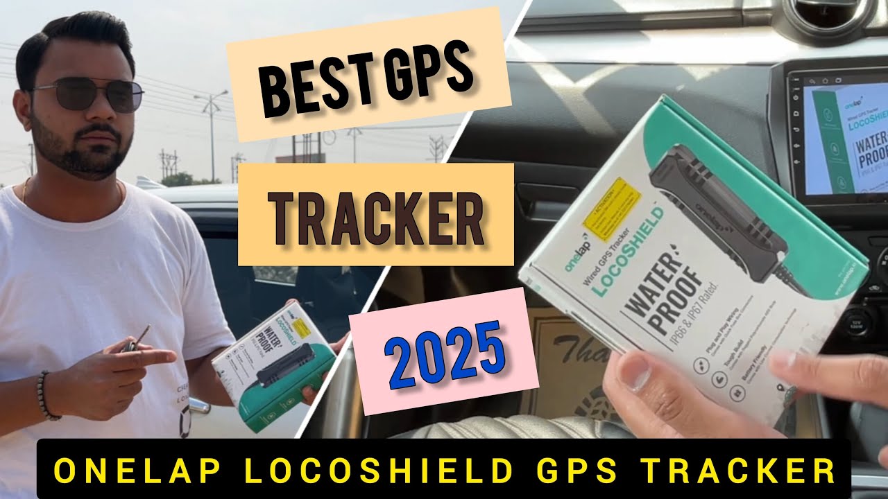 Onelap Locoshield🔥Best GPS Tracker for Car, Bike & Kids | Top Features in 2025