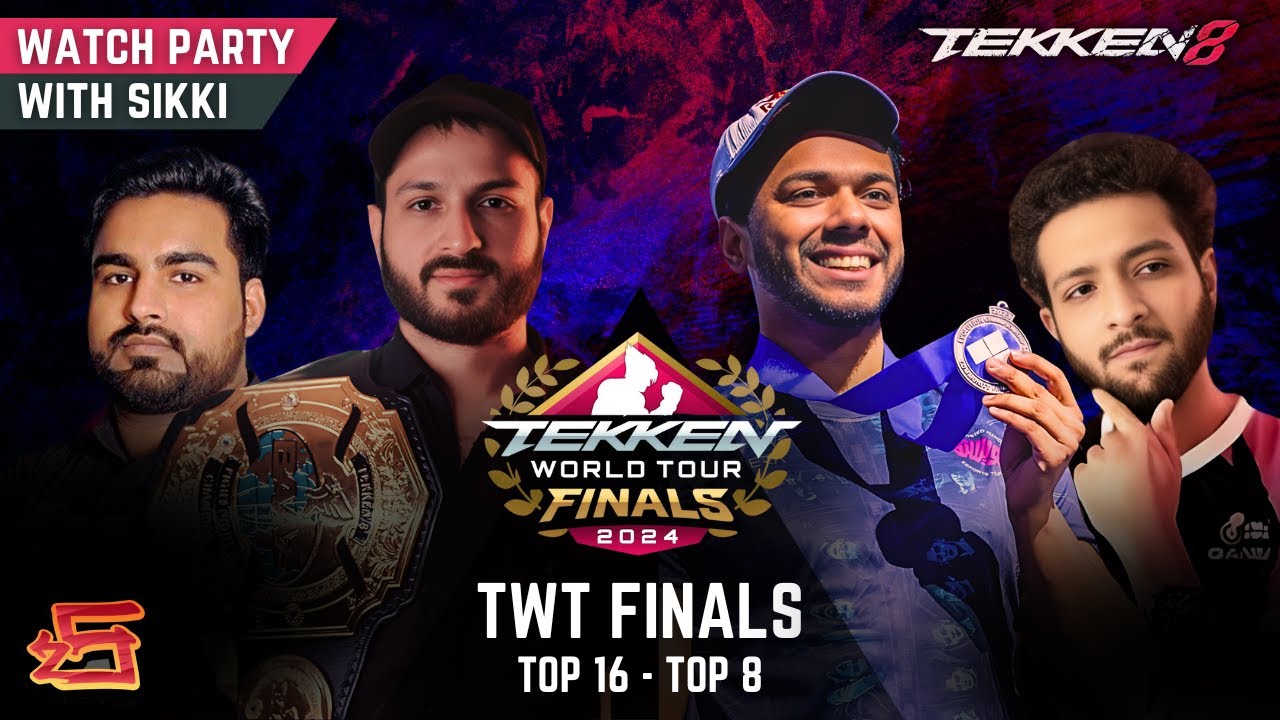 🔴LIVE: TWT FINALS 2024 | LAST DAY | TOP 16 & TOP 8 - Tekken 8