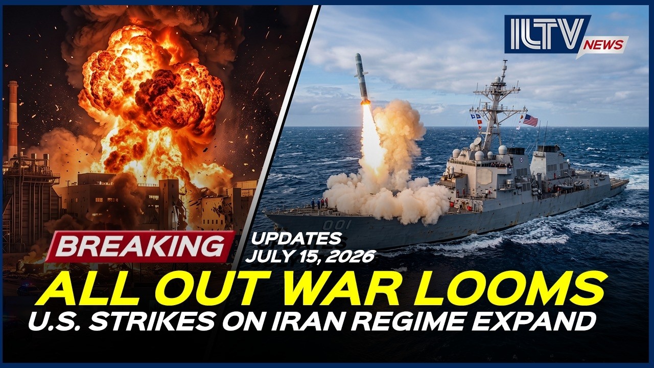Israel Daily News - July 15, 2026 | War Looms As U.S. Expands Strikes On Iran