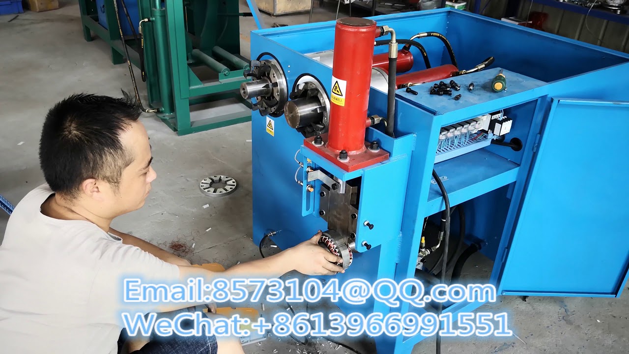 Compressor Stator Copper Removal Machine