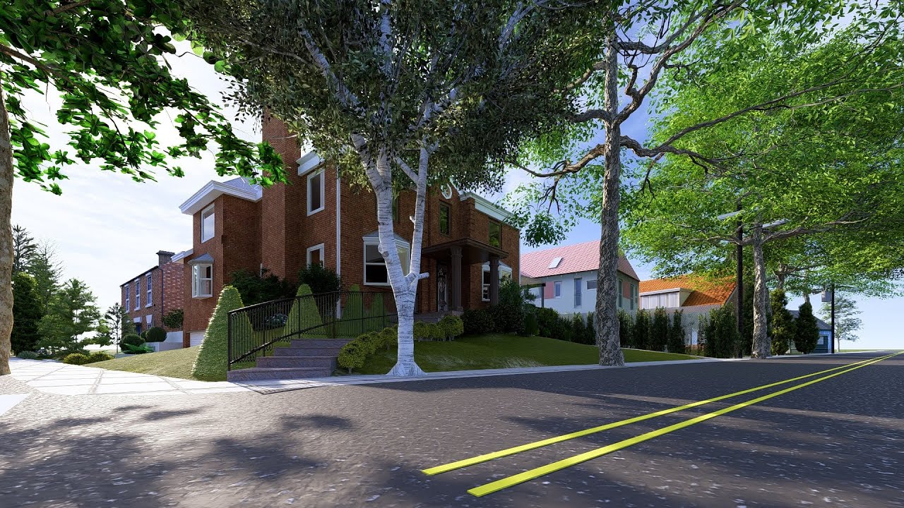 Architectural Visualization &ndash; 3D Walkthrough of California House II | USA Home Renovation