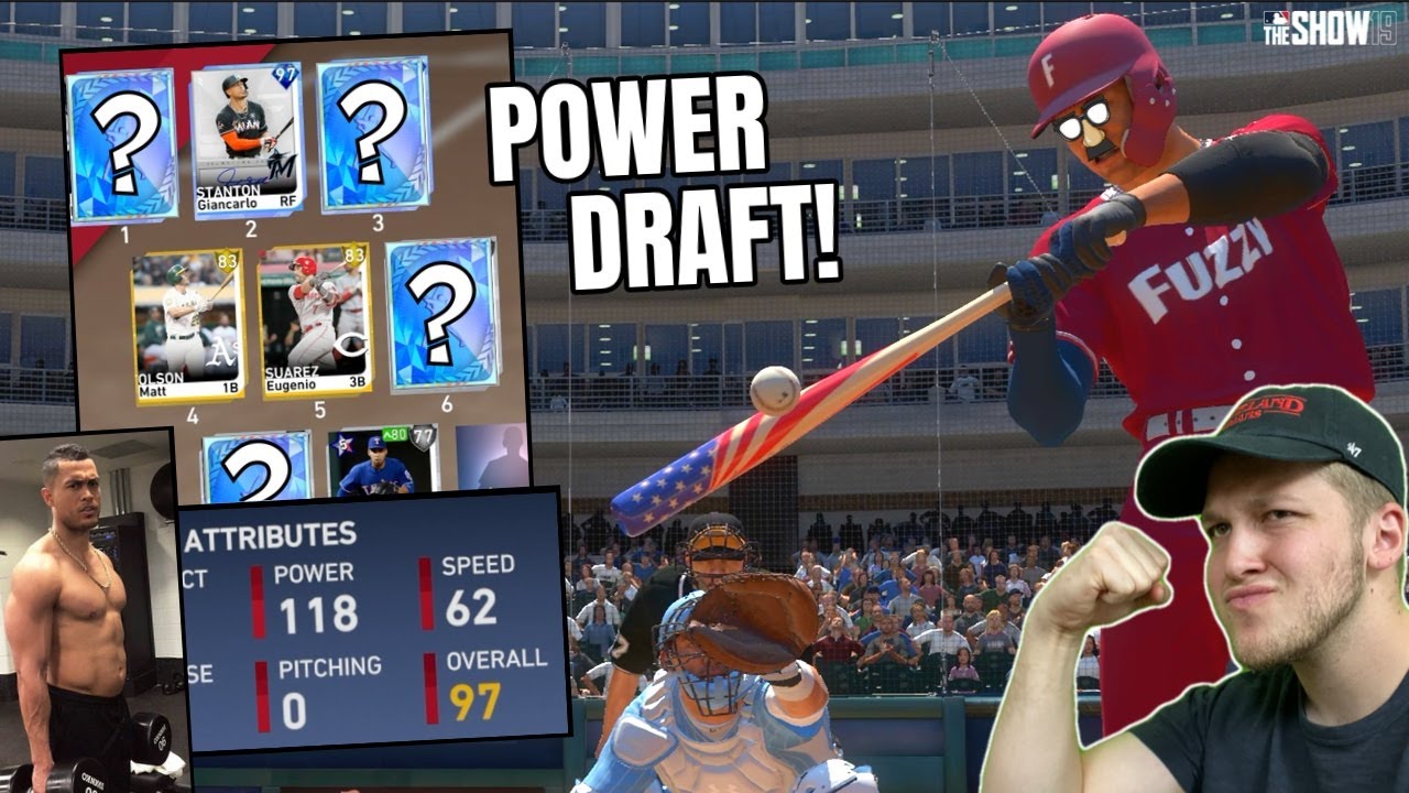 I drafted a god squad full of POWER HITTERS.. MLB THE SHOW 19 BATTLE ROYALE