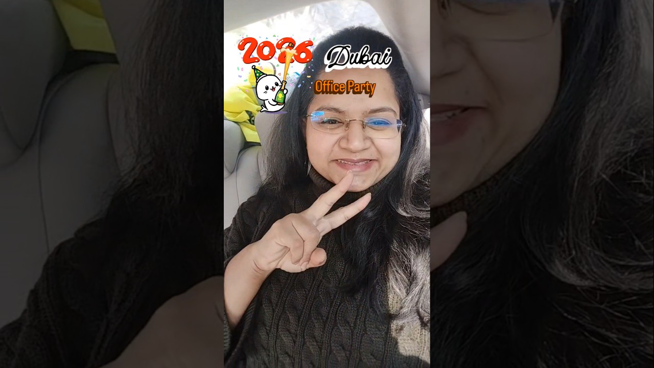 ✨ Happy New Year Office Party in Dubai, UAE 