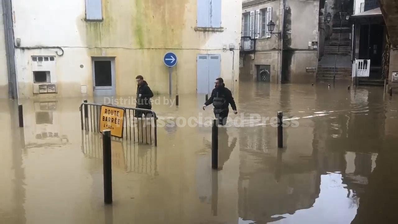 Flooding persists in parts of southwest France after deadly storm