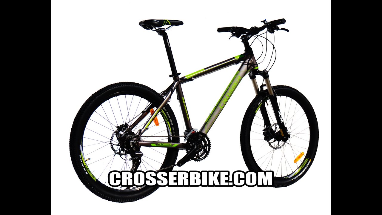 Велосипед Crosser Cross 26 серый