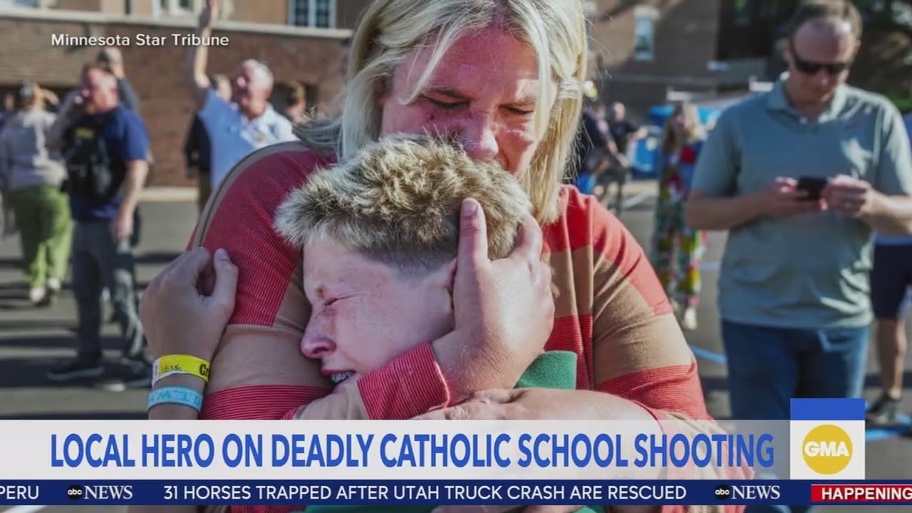 Girl shot in head at Minneapolis school asked bystander, 'Please just hold my hand'