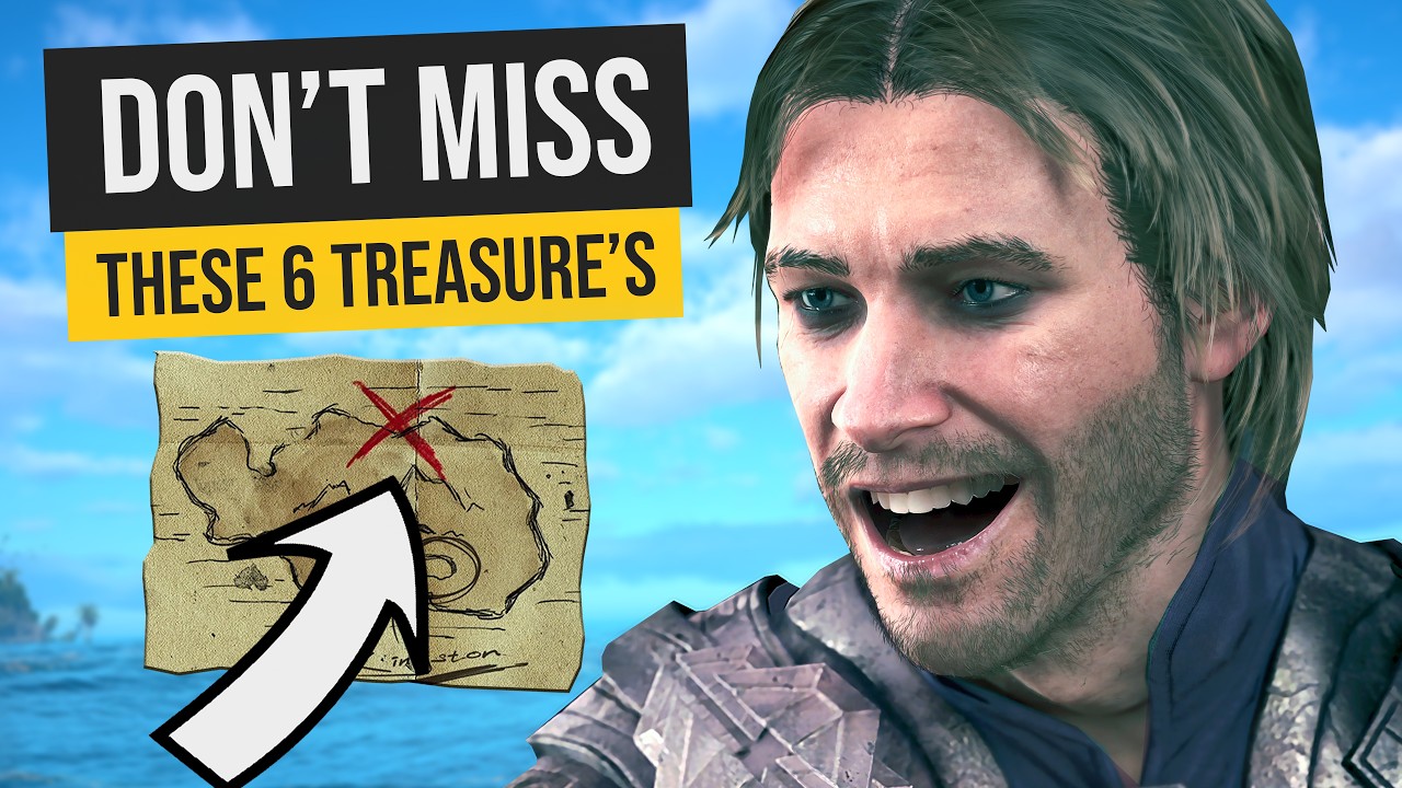 6 секретных предметов, которые стоит получить в Assassin's Creed Black Flag Resynced!