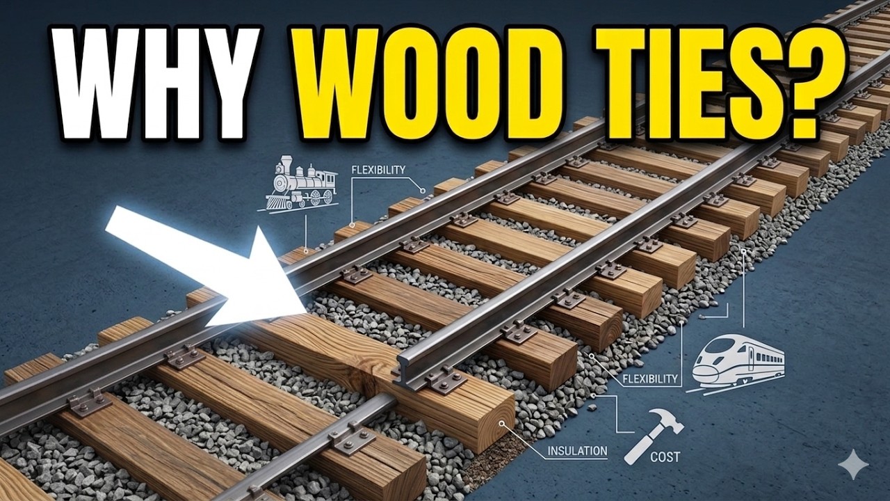 Why Are There Always Wooden Ties Under Railway Tracks? (It’s Not What You May Think)