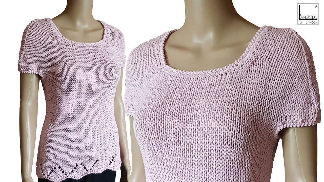 Maglia ai ferri Candy - facile e veloce