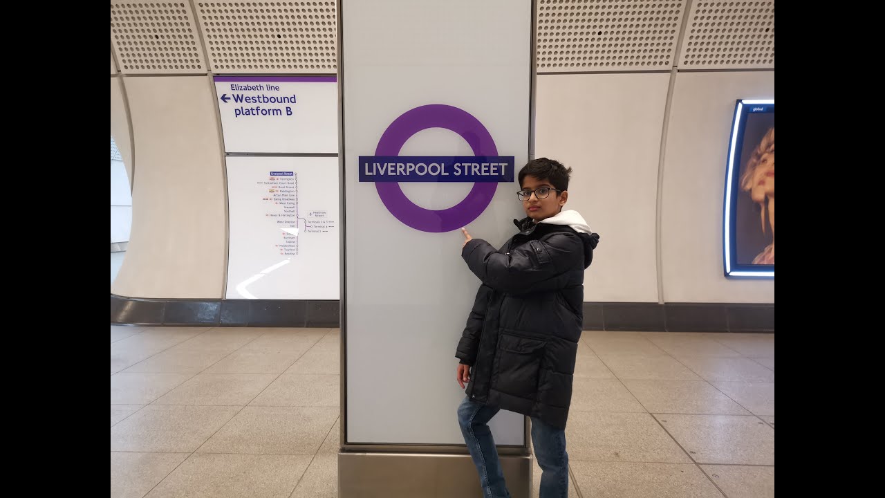Elizabeth Line Liverpool Street Station Tour