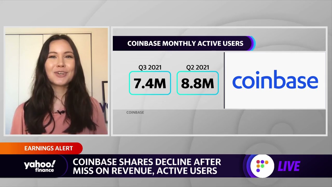 Coinbase misses on Q3 earnings and active users, bitcoin continues historic rise