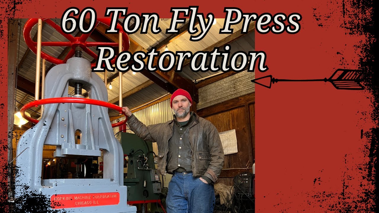 Restoring a Giant Fly Press: Feeding cows with Cy Swan