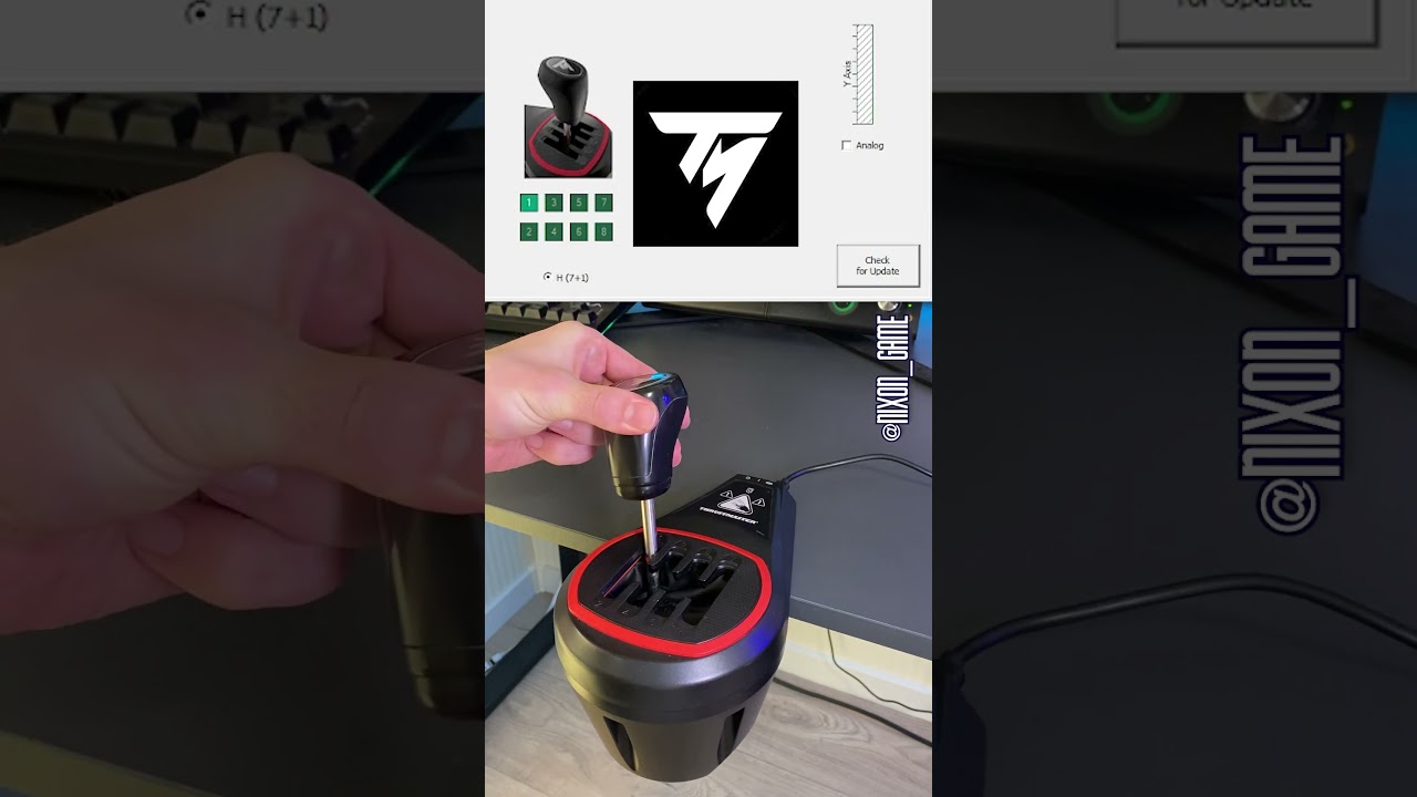 Thrustmaster Shifter better than Logitech? #logitech #thrustmaster #th8s #shifter