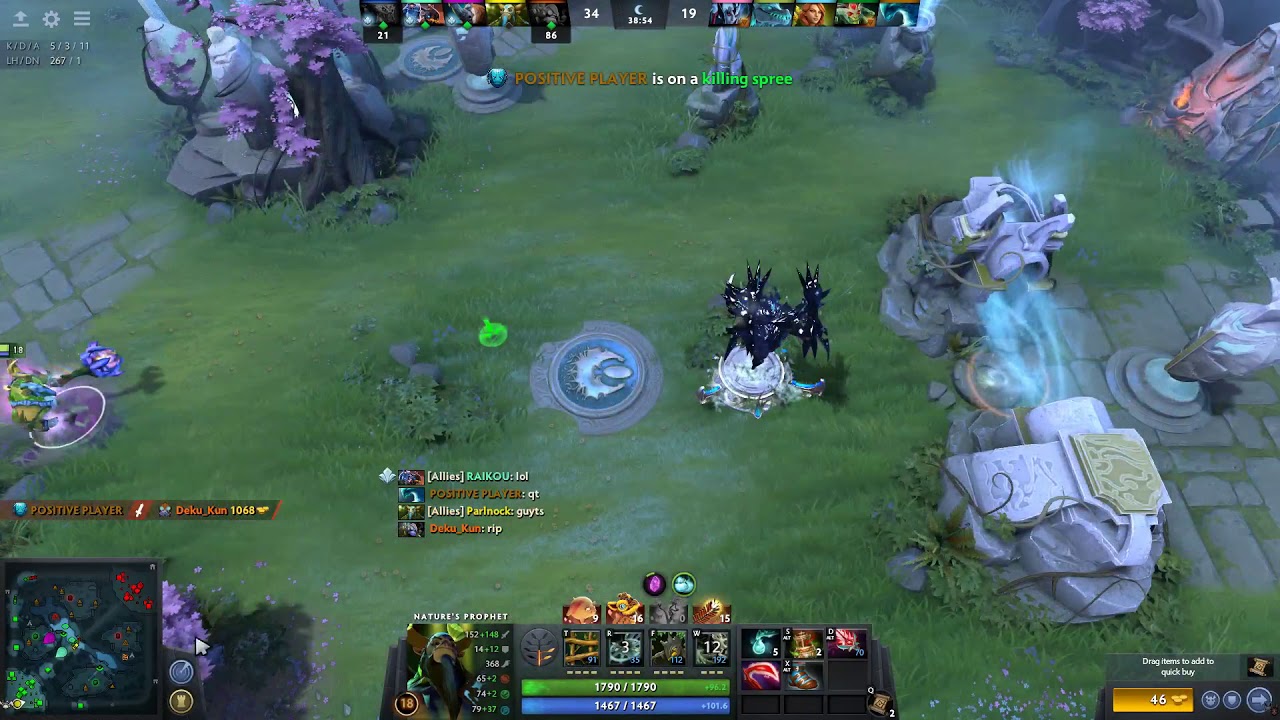 Funny Rager in DOTA2