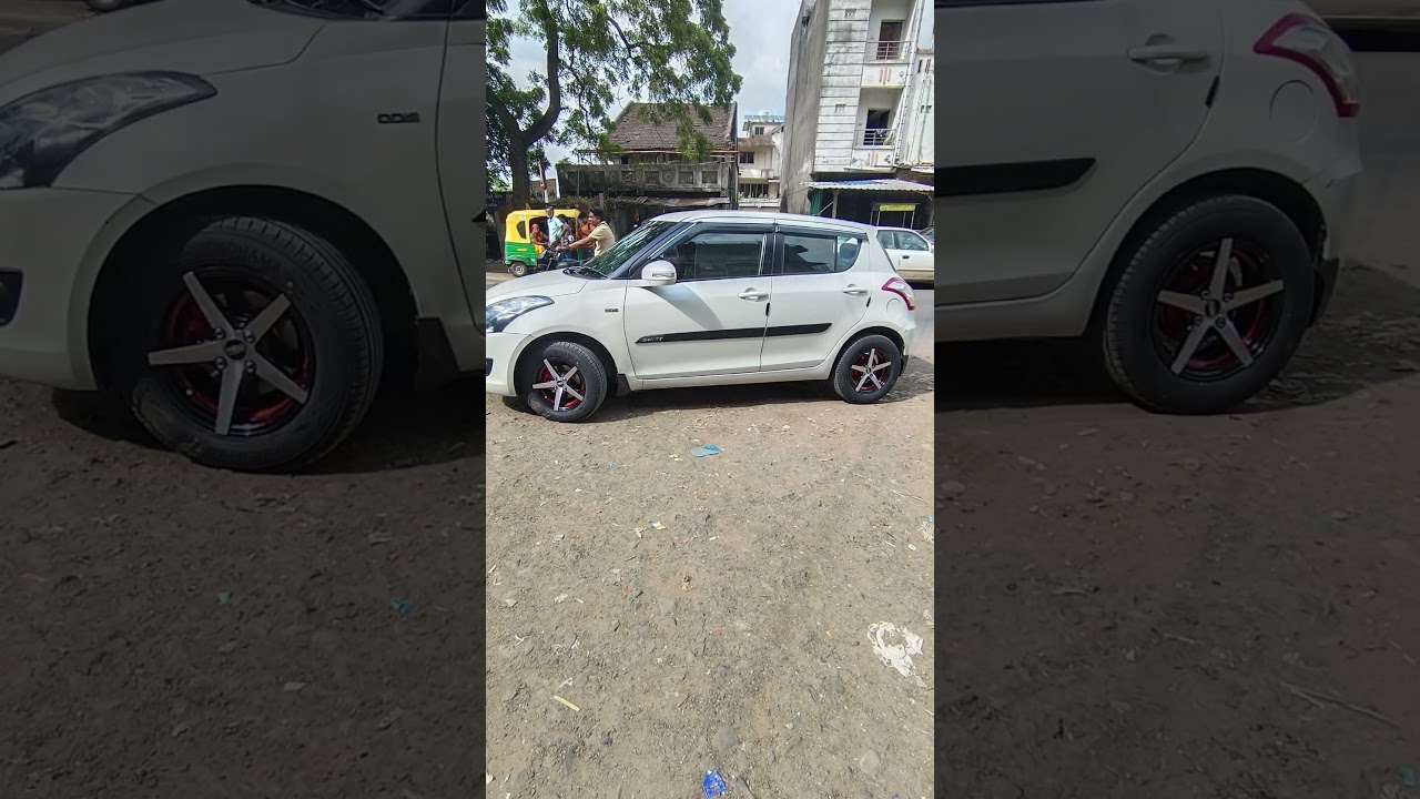 14 inch alloywheels in swift sport look#neowheels #swift #swiftlovermodified