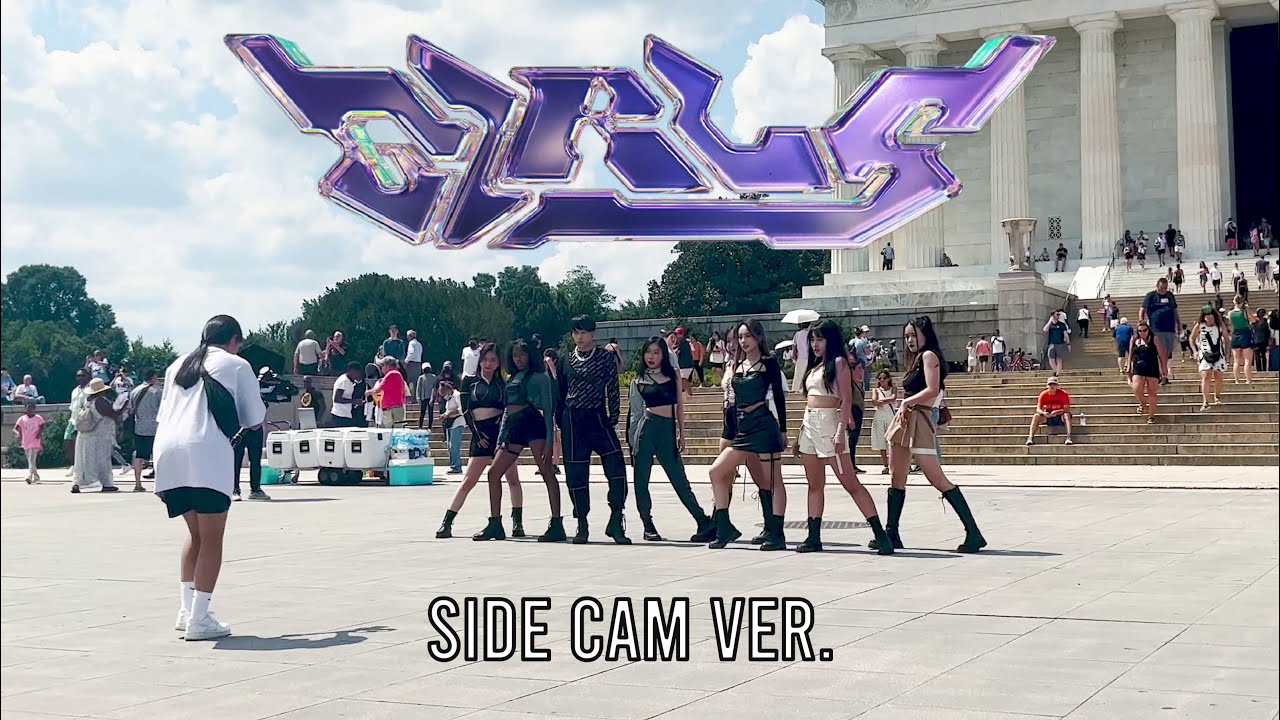 [KPOP IN PUBLIC SIDE CAM] aespa (에스파) - Girls 8 MEMBER ONE TAKE Cover by KONNECT DMV | Washington DC