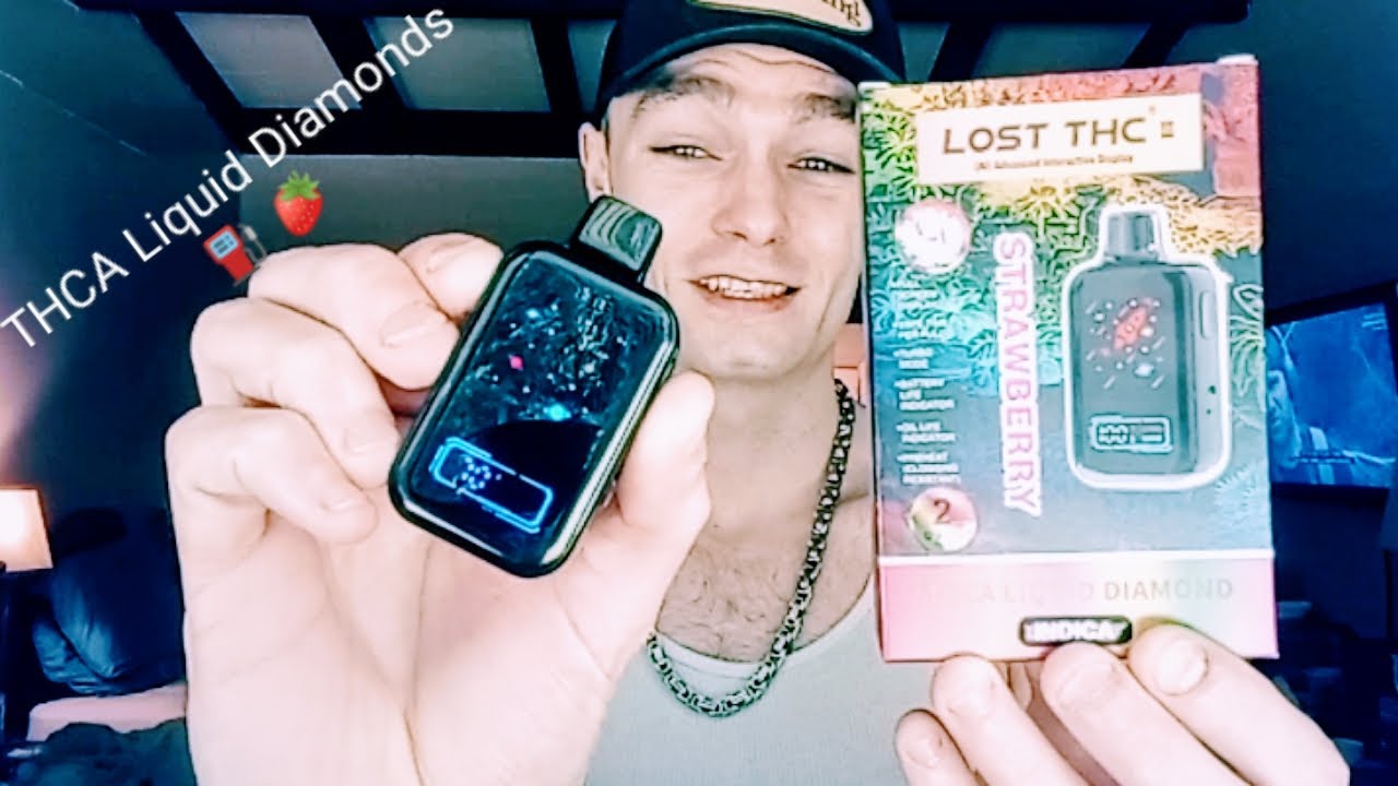 Lost Thc : THCA Liquid Diamond Disposable Review 🍃💨 #thcareview #cannabiscommunity420 #fyp 