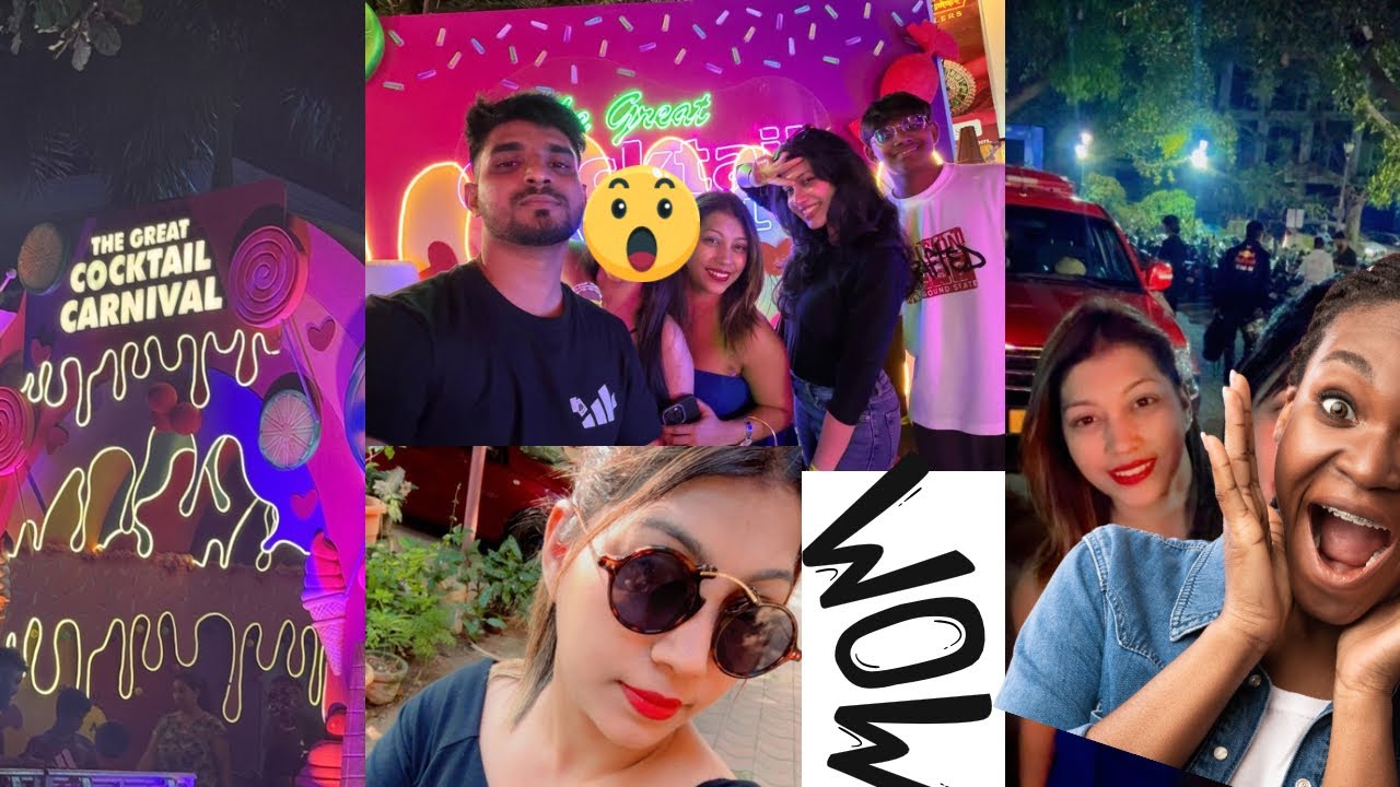 Look who surprised me 😲loved this surprise | met a subscriber | evening at cocktail carnival | Goan 