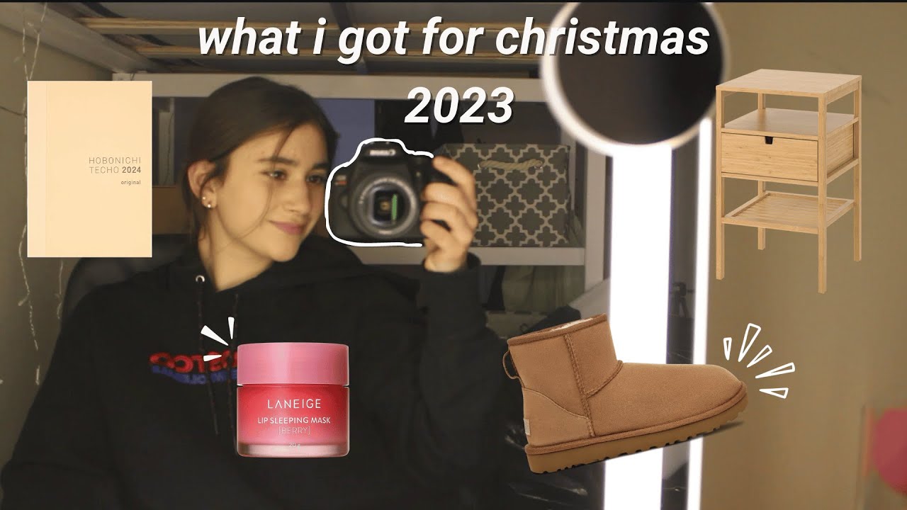 what i got for christmas 2023! 🎄✨