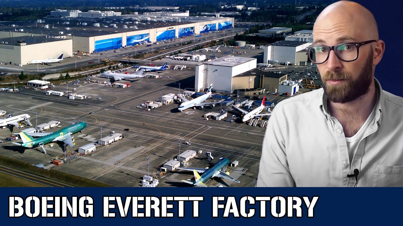 The Boeing Everett Factory: The Biggest Building in the World (By Far)
