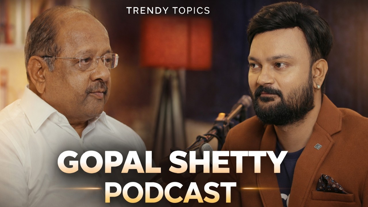 Gopal Shetty Podcast | Corporator to MP Journey | BJP Leader Real Politics Story