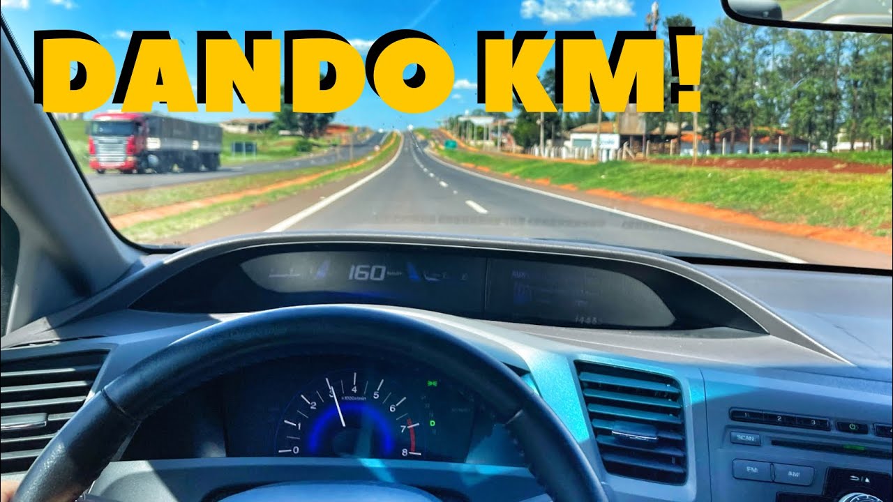 ACELEREI NO MÁXIMO O HONDA CIVIC G9 | TEM MUITO FÔLEGO!
