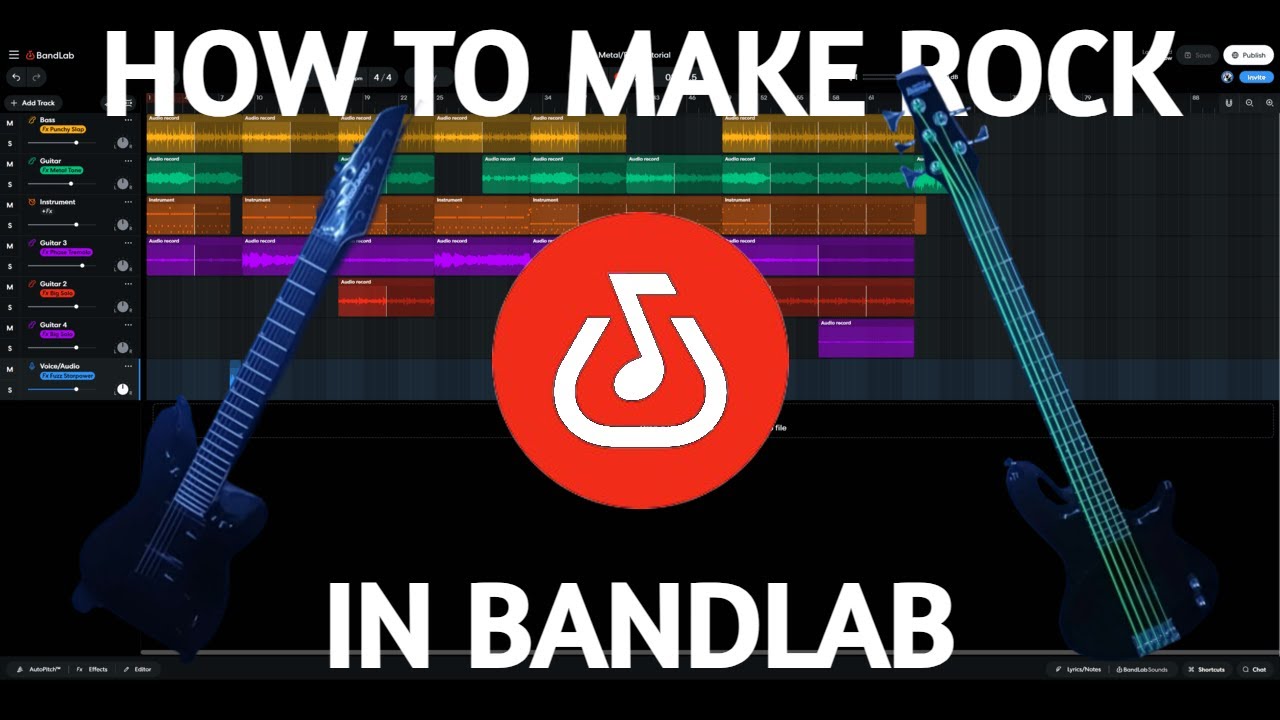How to make METAL/ROCK in BANDLAB ON PC 2024 (Tutorial for BandLab)