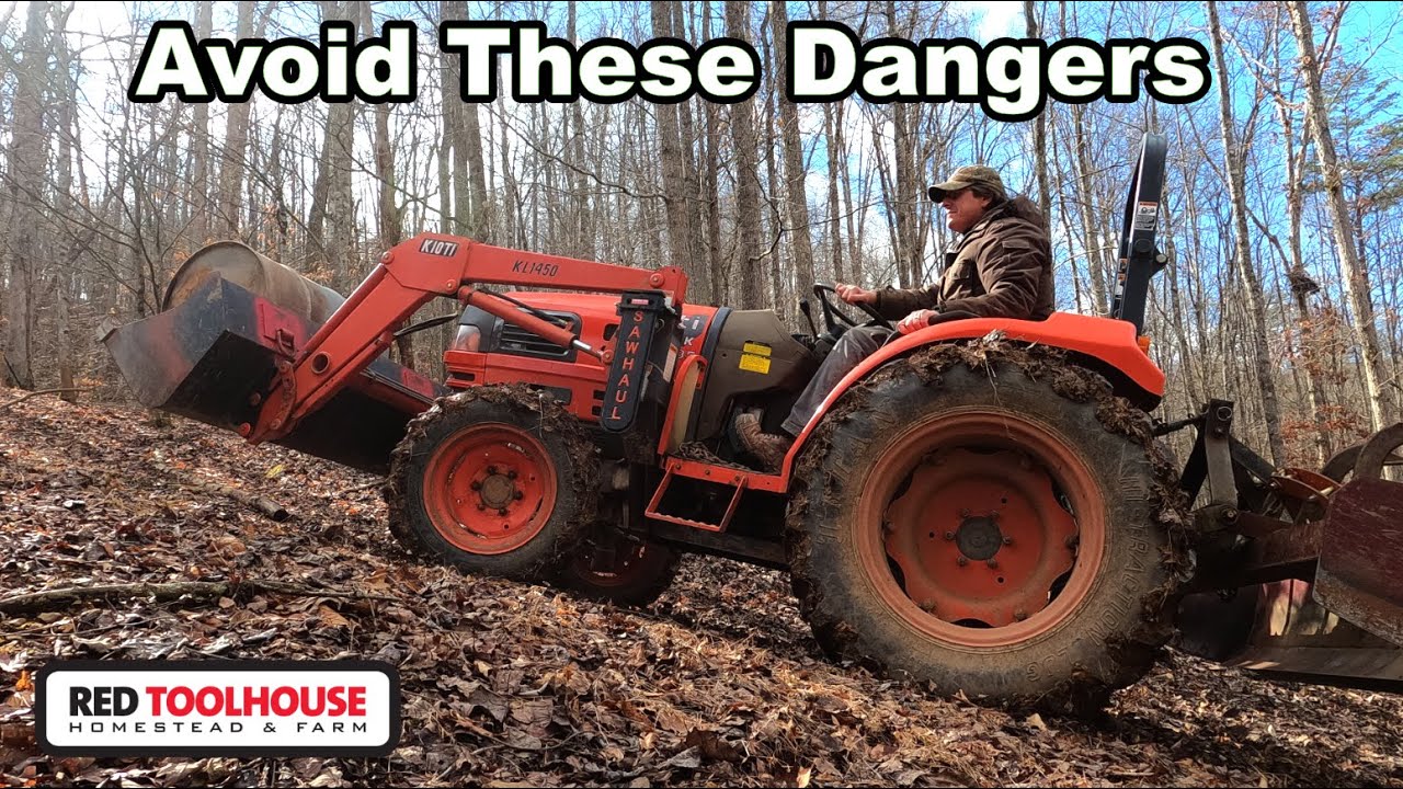 10 tips for SAFELY Operating a Tractor on Slope