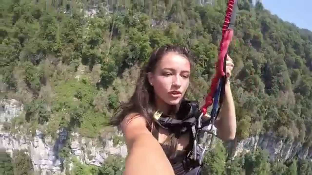 Bungy 207 m | Tekleva In The Skypark Sochi 2015 | Full version
