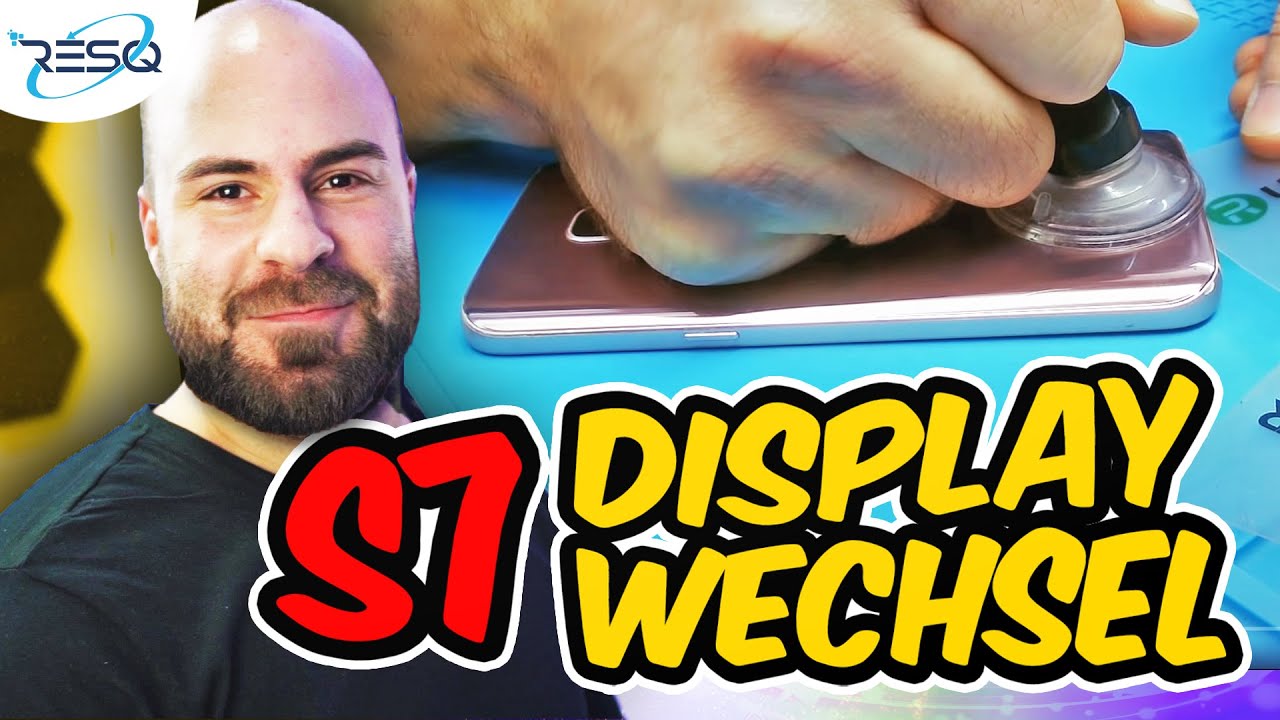 Display wechseln am Samsung Galaxy S7 - Display-Reparatur 📲ANLEITUNG